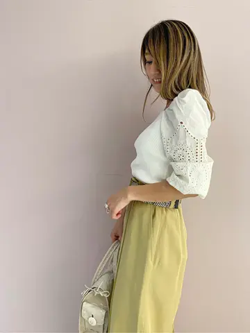 ORIGINATED IN GRACE CONTINENTAL yukimi yonee コーディネート画像