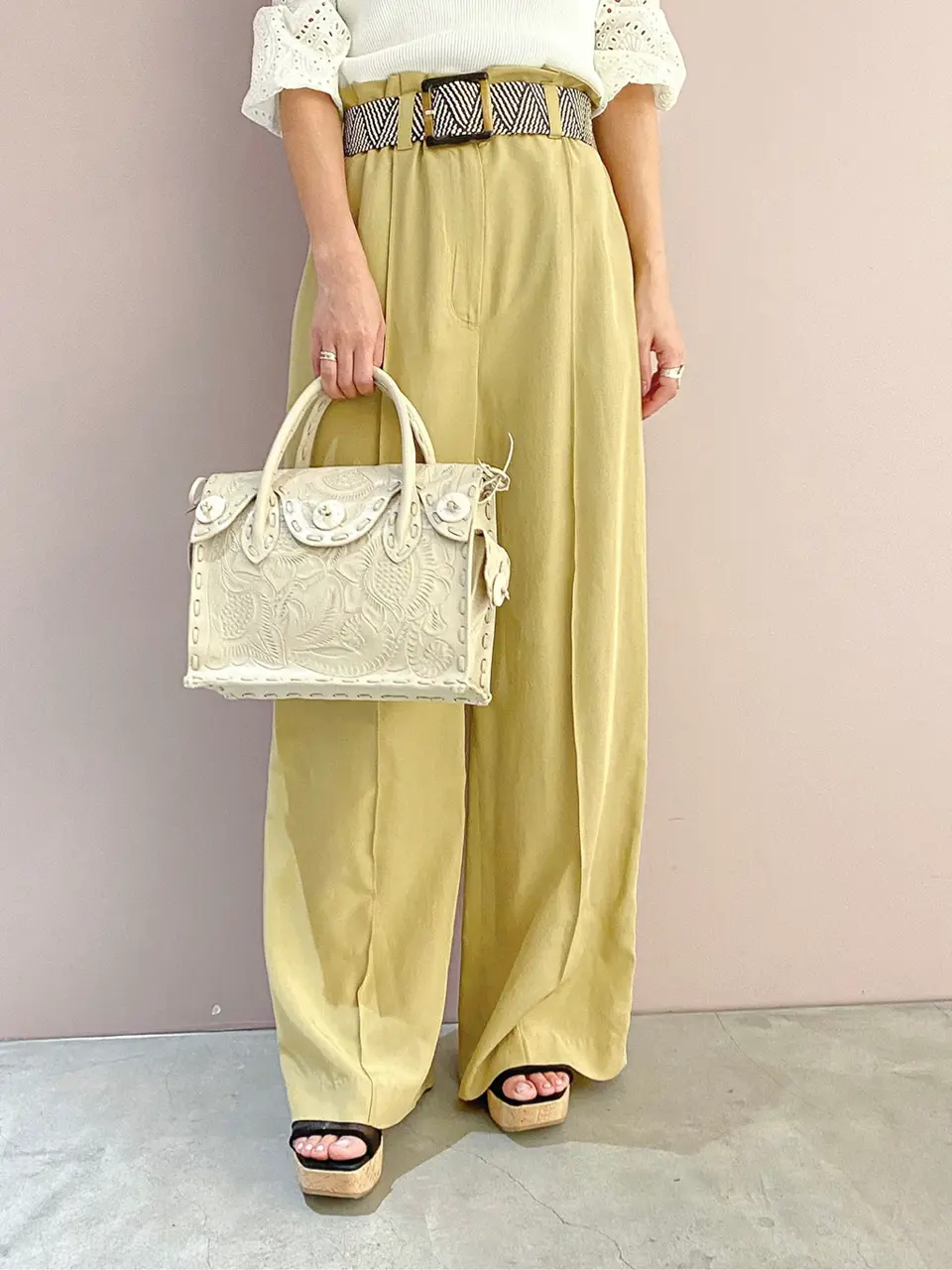 ORIGINATED IN GRACE CONTINENTAL yukimi yonee コーディネート画像