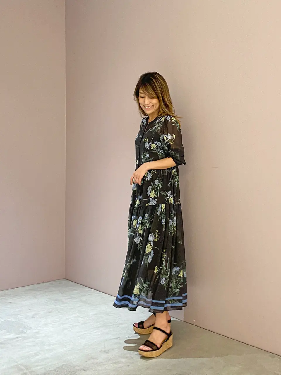 ORIGINATED IN GRACE CONTINENTAL yukimi yonee コーディネート画像