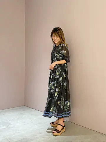 ORIGINATED IN GRACE CONTINENTAL yukimi yonee コーディネート画像