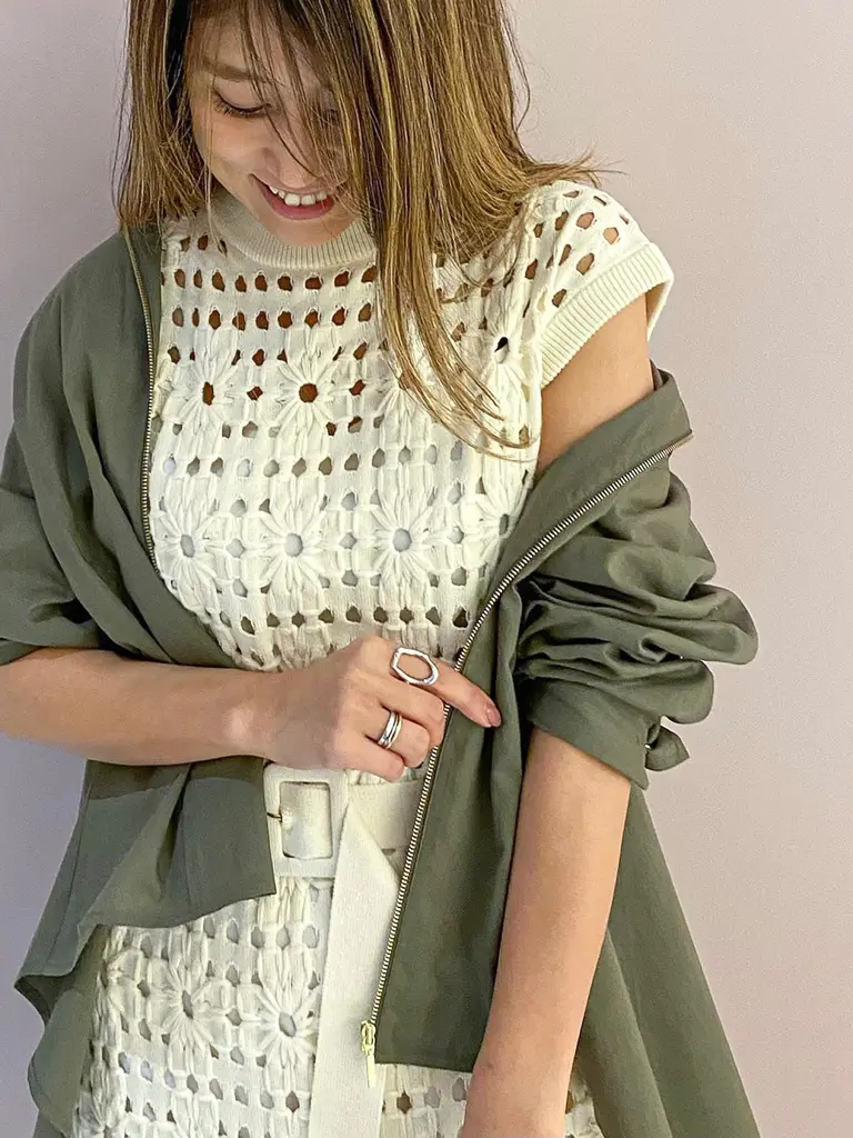 ORIGINATED IN GRACE CONTINENTAL yukimi yonee コーディネート画像