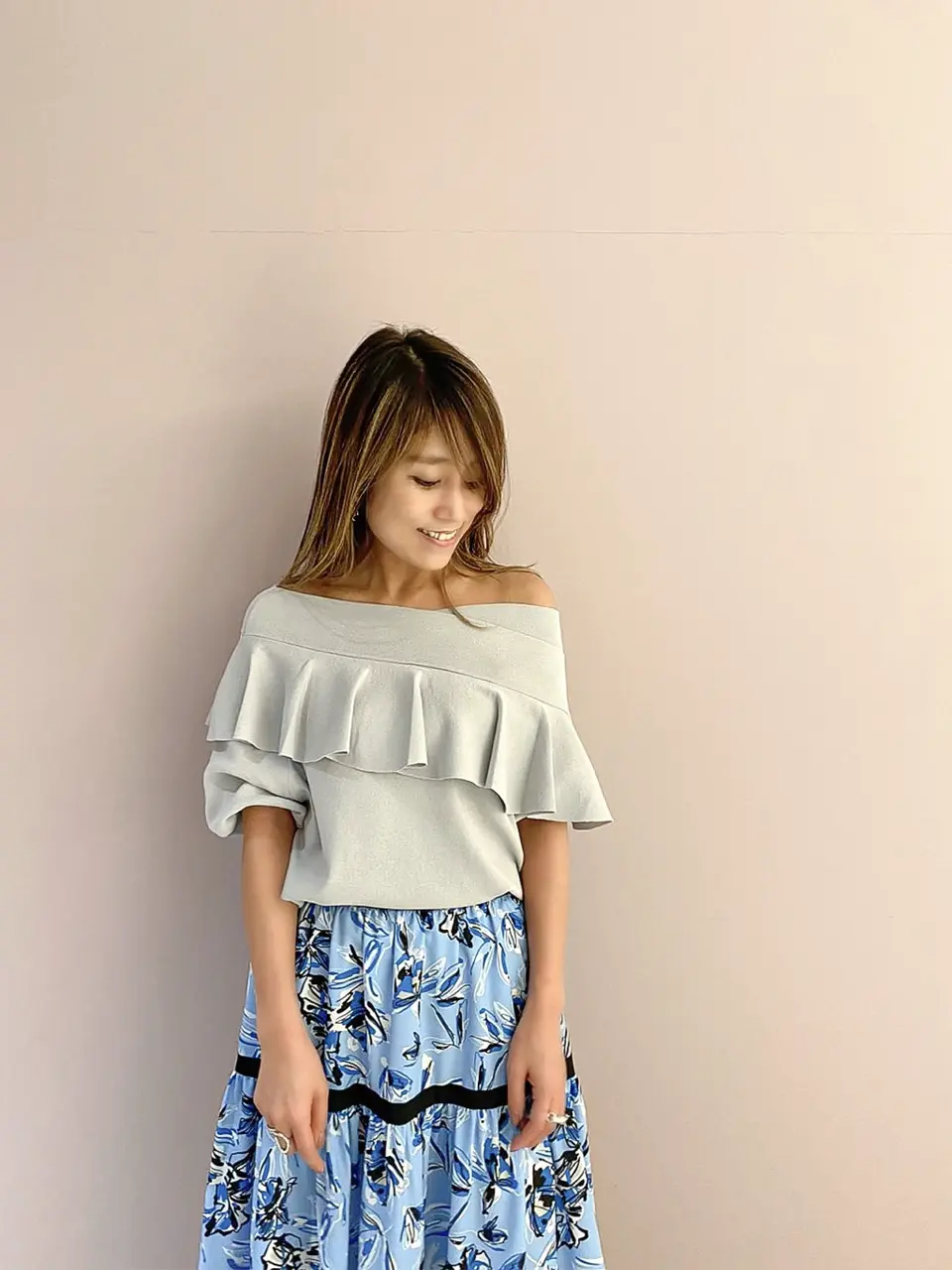 ORIGINATED IN GRACE CONTINENTAL yukimi yonee コーディネート画像