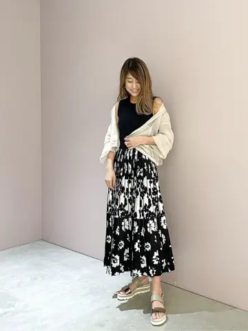 ORIGINATED IN GRACE CONTINENTAL yukimi yonee コーディネート画像