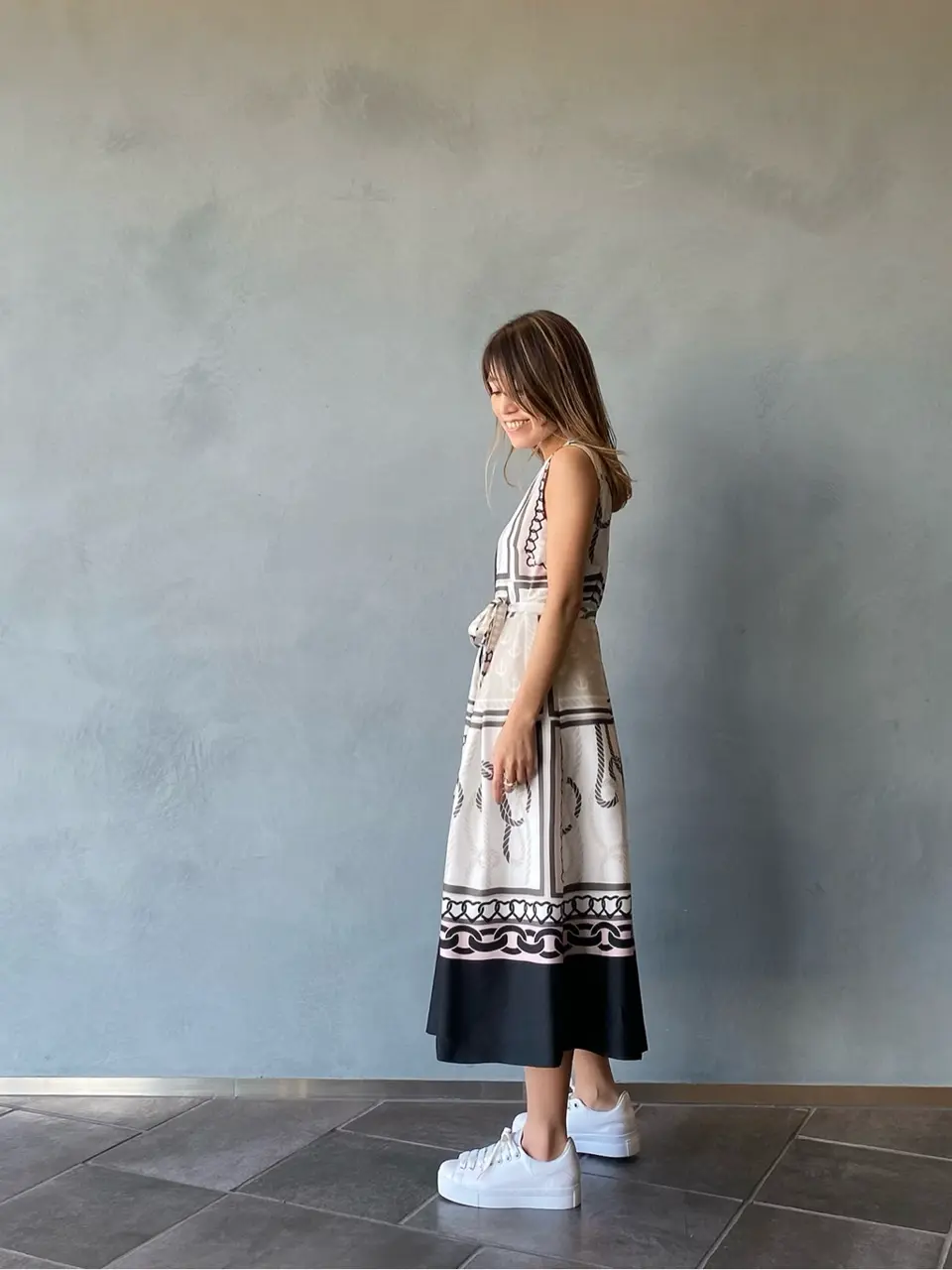 ORIGINATED IN GRACE CONTINENTAL yukimi yonee コーディネート画像