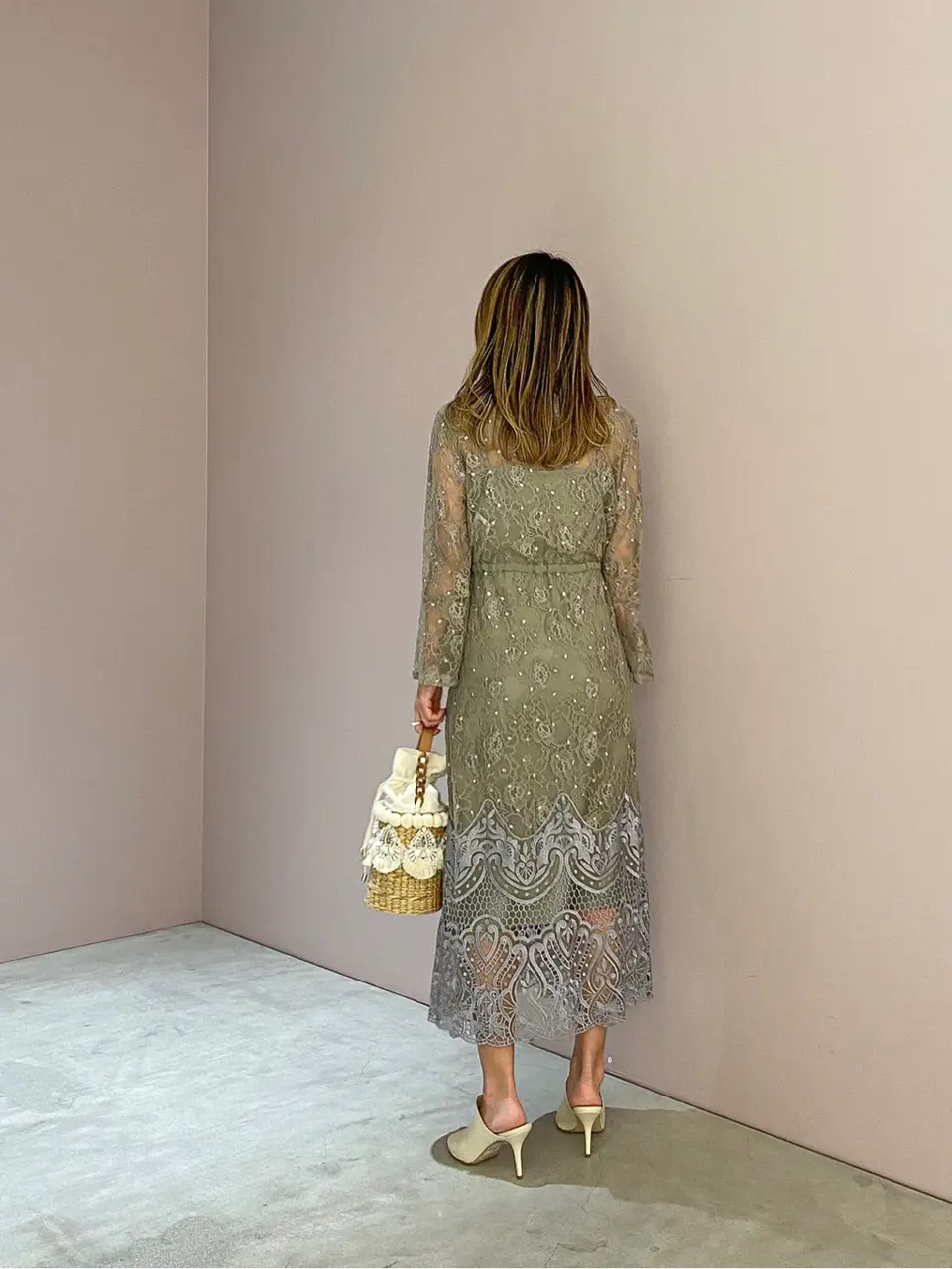 ORIGINATED IN GRACE CONTINENTAL yukimi yonee コーディネート画像