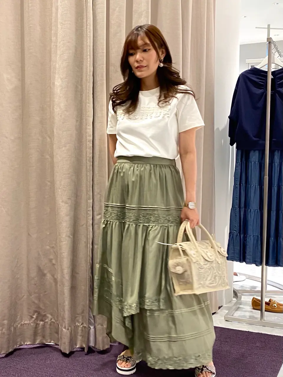 ORIGINATED IN GRACE CONTINENTAL Ran コーディネート画像