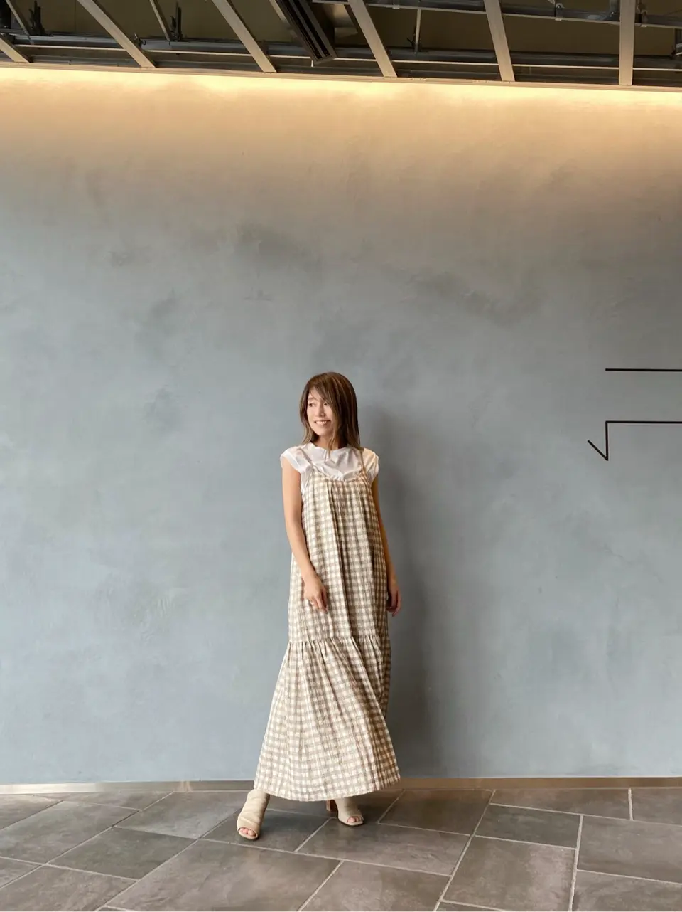 ORIGINATED IN GRACE CONTINENTAL yukimi yonee コーディネート画像