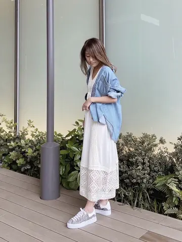 ORIGINATED IN GRACE CONTINENTAL yukimi yonee コーディネート画像