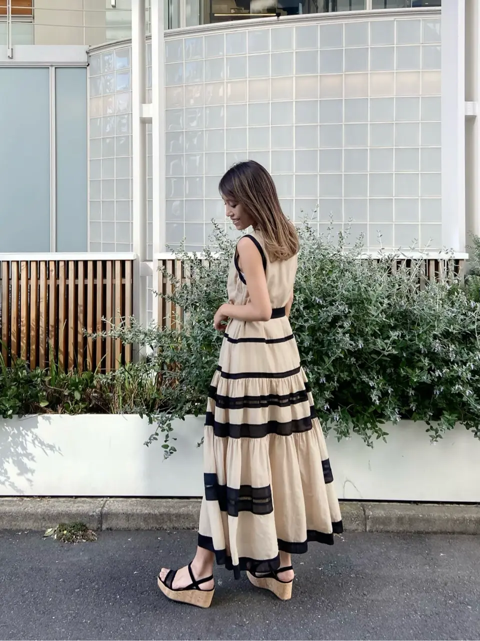 ORIGINATED IN GRACE CONTINENTAL yukimi yonee コーディネート画像