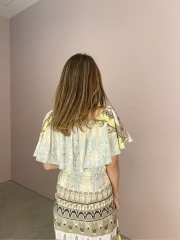 ORIGINATED IN GRACE CONTINENTAL yukimi yonee コーディネート画像