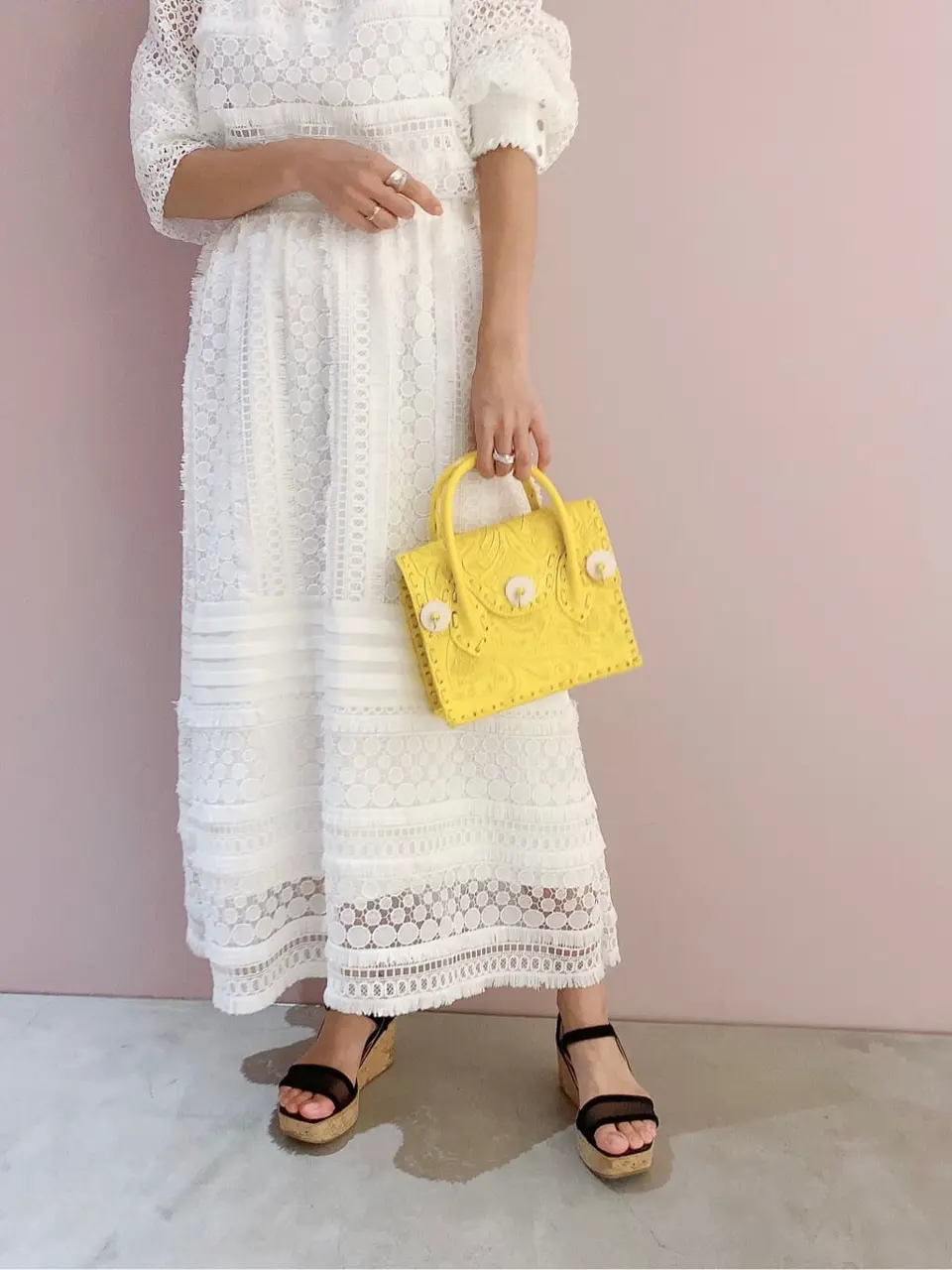 ORIGINATED IN GRACE CONTINENTAL yukimi yonee コーディネート画像