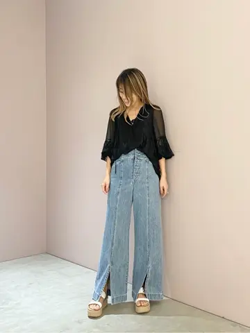 ORIGINATED IN GRACE CONTINENTAL yukimi yonee コーディネート画像