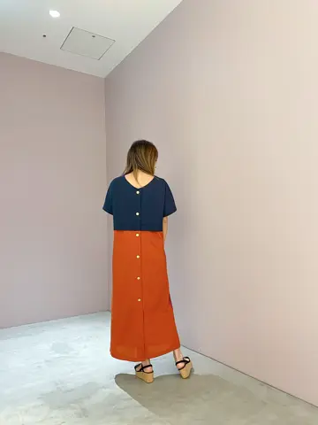 ORIGINATED IN GRACE CONTINENTAL yukimi yonee コーディネート画像