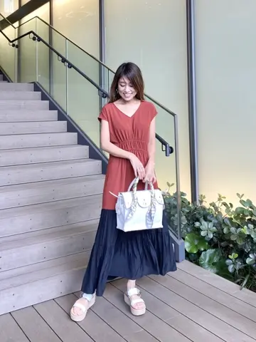 ORIGINATED IN GRACE CONTINENTAL yukimi yonee コーディネート画像