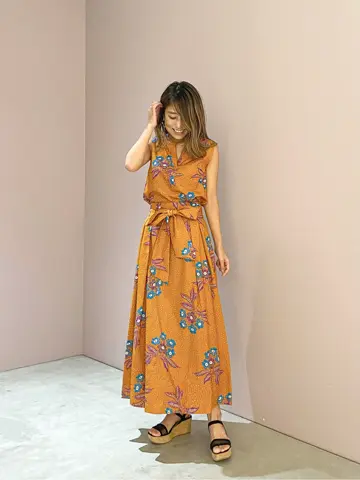 ORIGINATED IN GRACE CONTINENTAL yukimi yonee コーディネート画像