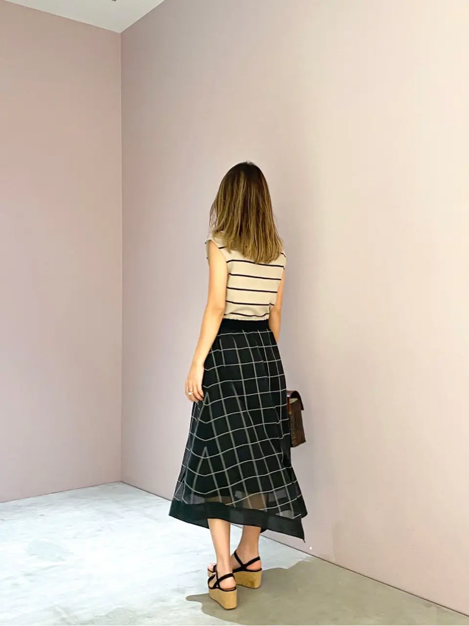 ORIGINATED IN GRACE CONTINENTAL yukimi yonee コーディネート画像