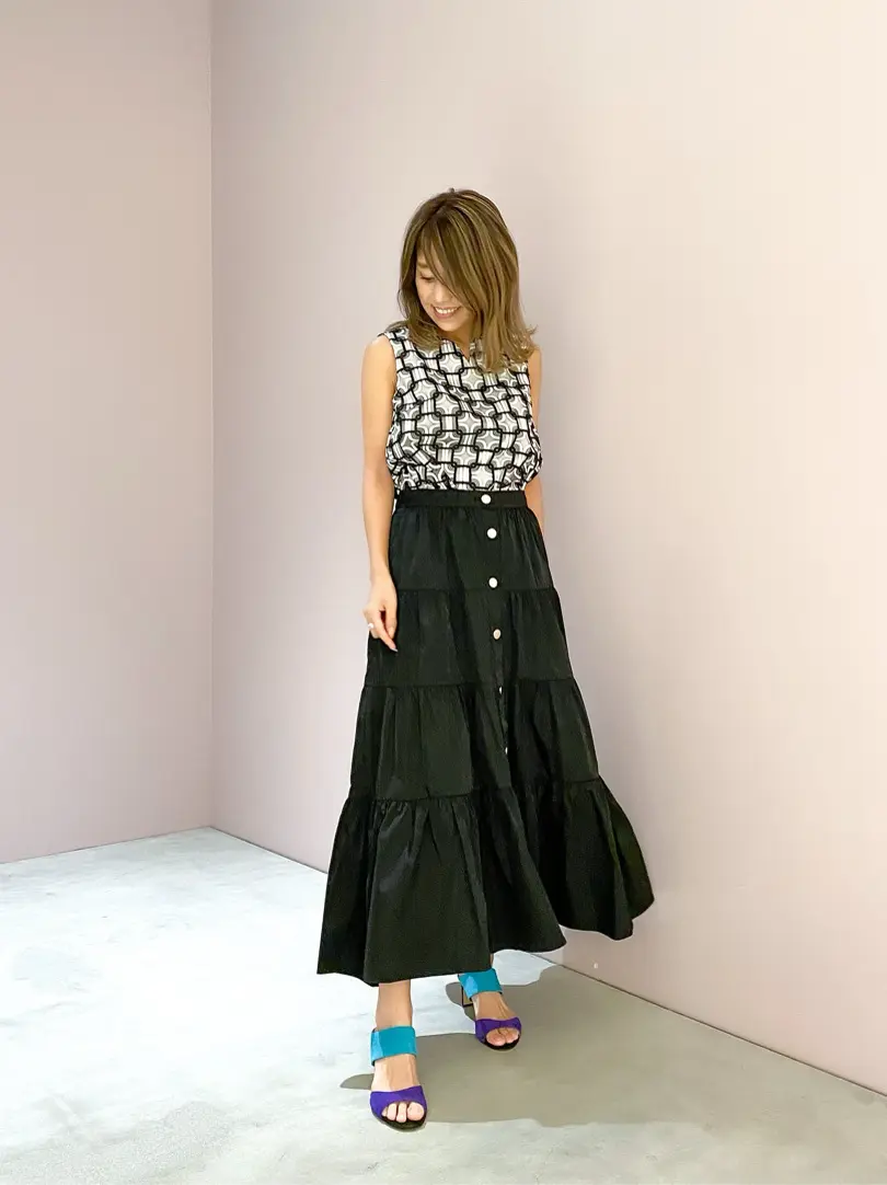 ORIGINATED IN GRACE CONTINENTAL yukimi yonee コーディネート画像