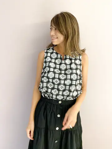 ORIGINATED IN GRACE CONTINENTAL yukimi yonee コーディネート画像