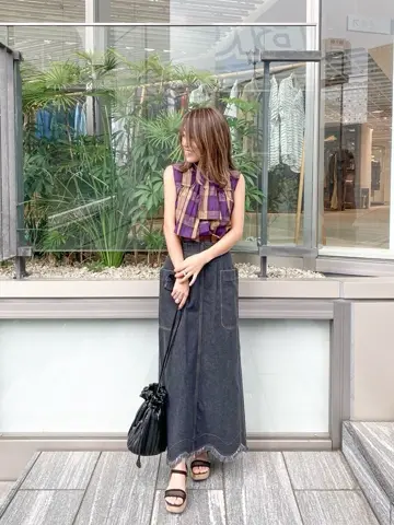 ORIGINATED IN GRACE CONTINENTAL yukimi yonee コーディネート画像