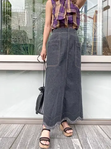 ORIGINATED IN GRACE CONTINENTAL yukimi yonee コーディネート画像