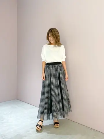 ORIGINATED IN GRACE CONTINENTAL yukimi yonee コーディネート画像