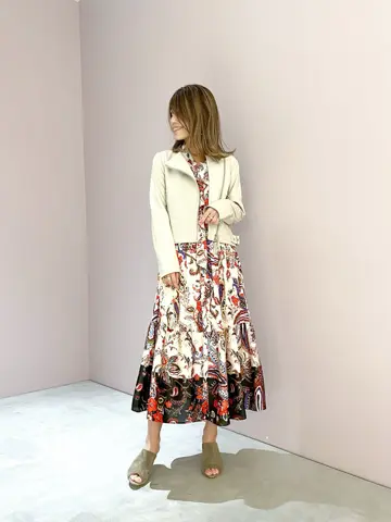 ORIGINATED IN GRACE CONTINENTAL yukimi yonee コーディネート画像