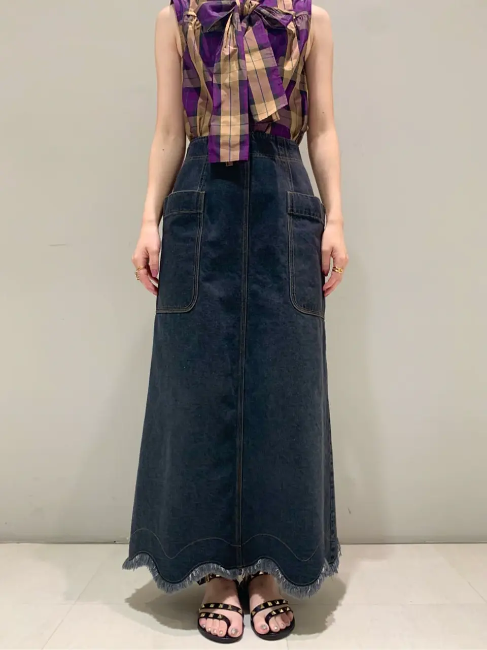 ORIGINATED IN GRACE CONTINENTAL saki コーディネート画像