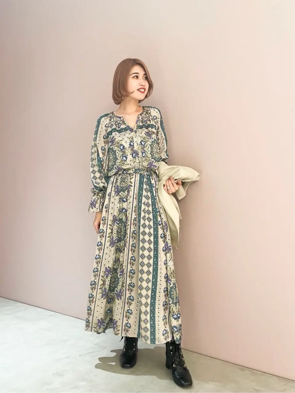 ORIGINATED IN GRACE CONTINENTAL Yuuki NOZAWA コーディネート画像