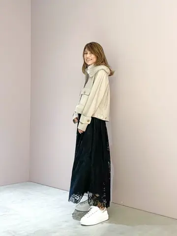 ORIGINATED IN GRACE CONTINENTAL yukimi yonee コーディネート画像