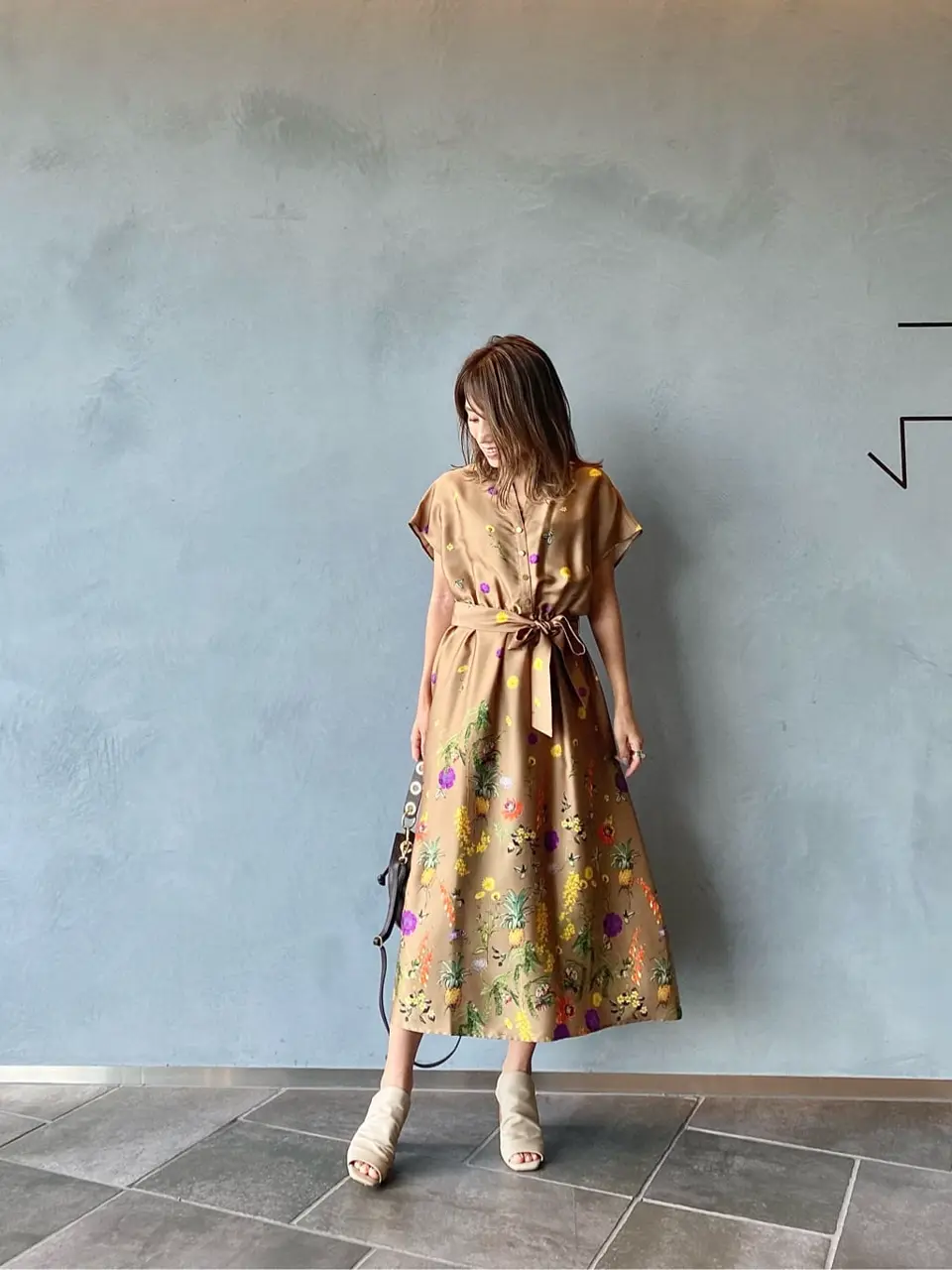 ORIGINATED IN GRACE CONTINENTAL yukimi yonee コーディネート画像