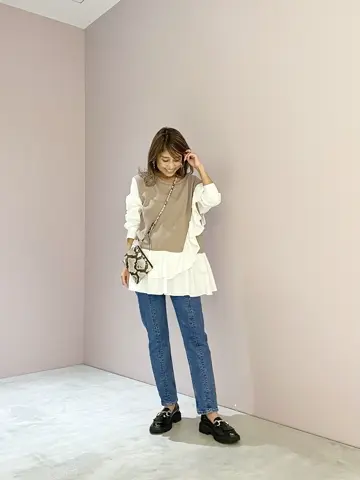 ORIGINATED IN GRACE CONTINENTAL yukimi yonee コーディネート画像