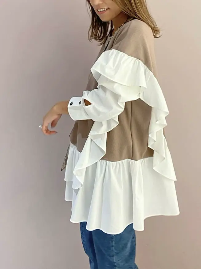 ORIGINATED IN GRACE CONTINENTAL yukimi yonee コーディネート画像