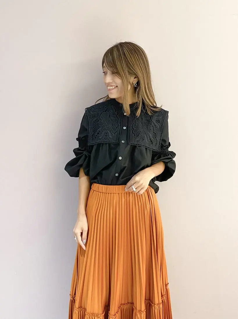 ORIGINATED IN GRACE CONTINENTAL yukimi yonee コーディネート画像