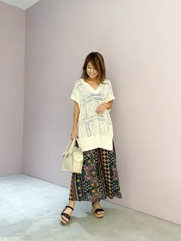 ORIGINATED IN GRACE CONTINENTAL yukimi yonee コーディネート画像