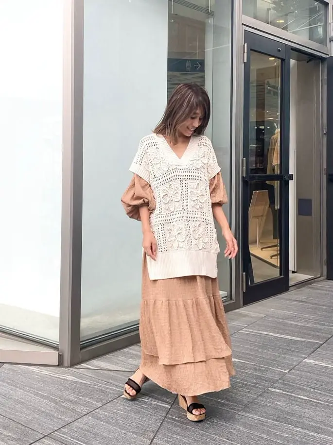 ORIGINATED IN GRACE CONTINENTAL yukimi yonee コーディネート画像