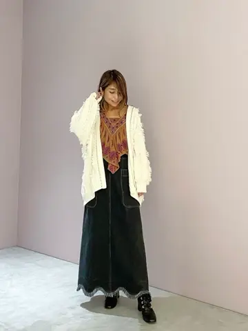 ORIGINATED IN GRACE CONTINENTAL yukimi yonee コーディネート画像