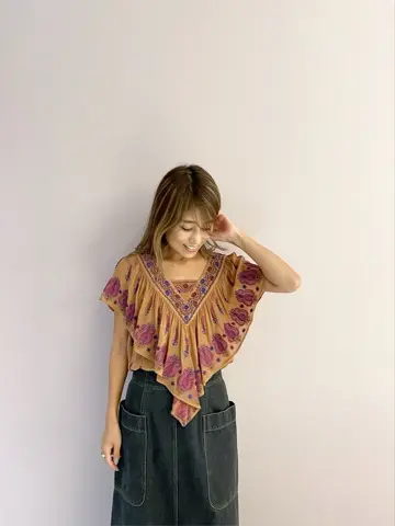 ORIGINATED IN GRACE CONTINENTAL yukimi yonee コーディネート画像