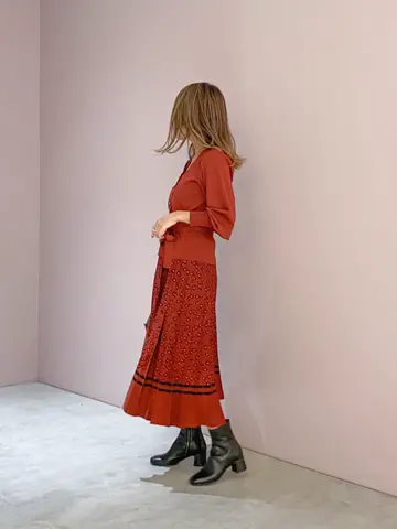 ORIGINATED IN GRACE CONTINENTAL yukimi yonee コーディネート画像