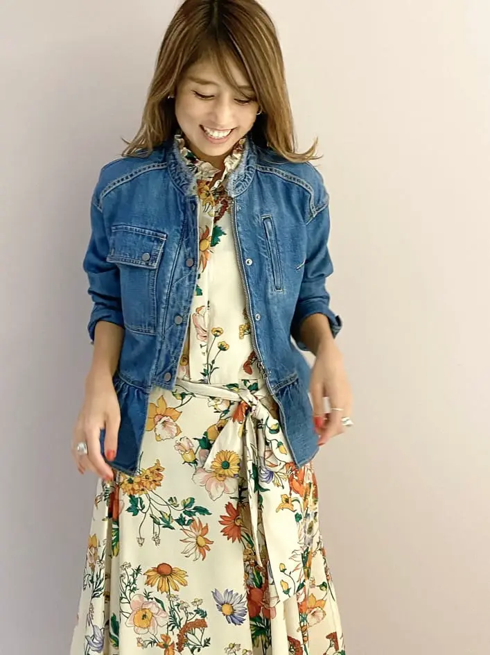 ORIGINATED IN GRACE CONTINENTAL yukimi yonee コーディネート画像