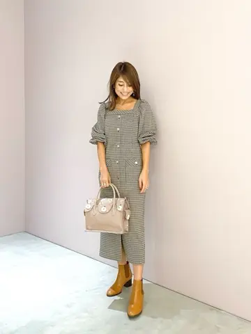 ORIGINATED IN GRACE CONTINENTAL yukimi yonee コーディネート画像