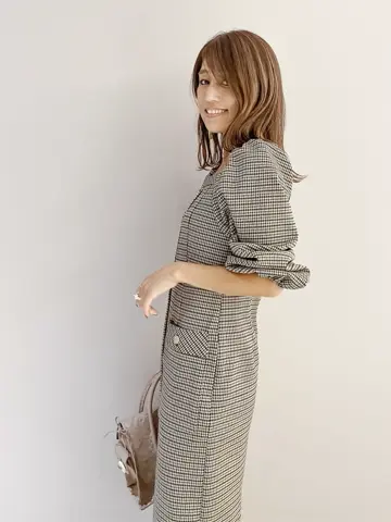 ORIGINATED IN GRACE CONTINENTAL yukimi yonee コーディネート画像