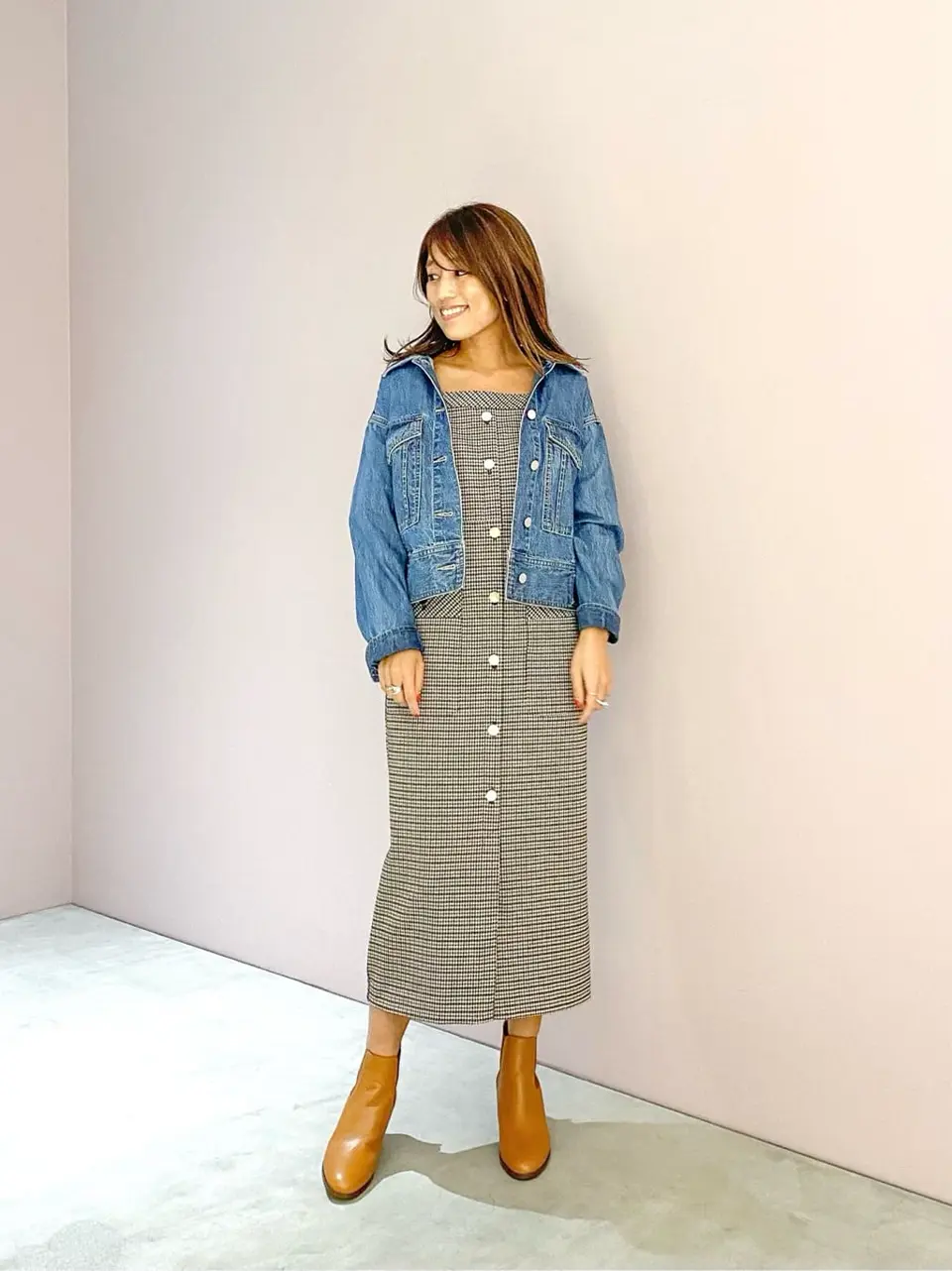 ORIGINATED IN GRACE CONTINENTAL yukimi yonee コーディネート画像