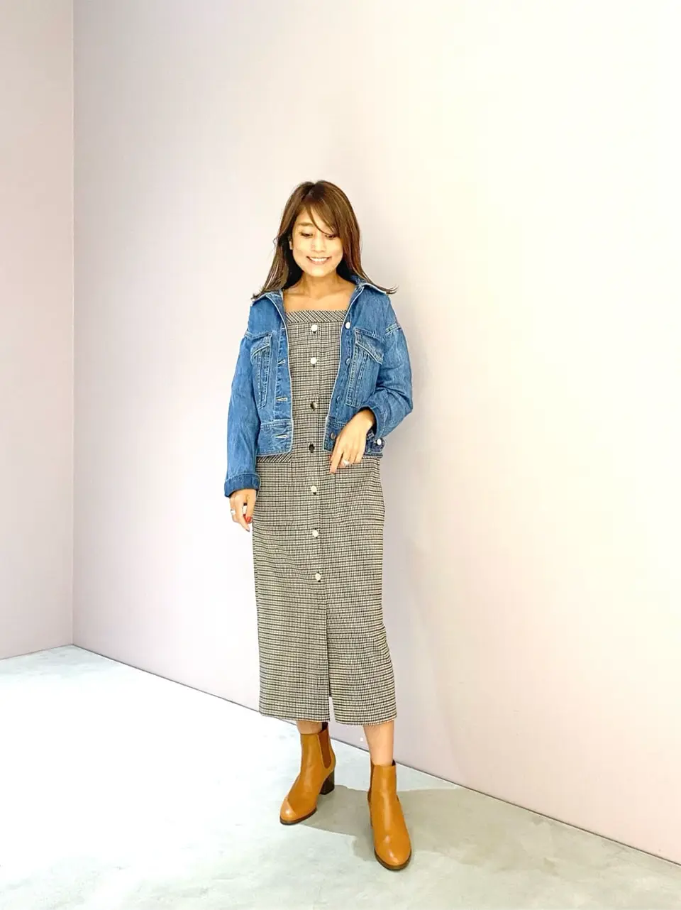 ORIGINATED IN GRACE CONTINENTAL yukimi yonee コーディネート画像