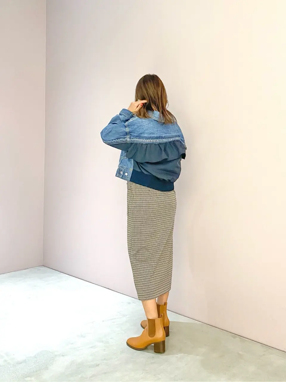 ORIGINATED IN GRACE CONTINENTAL yukimi yonee コーディネート画像