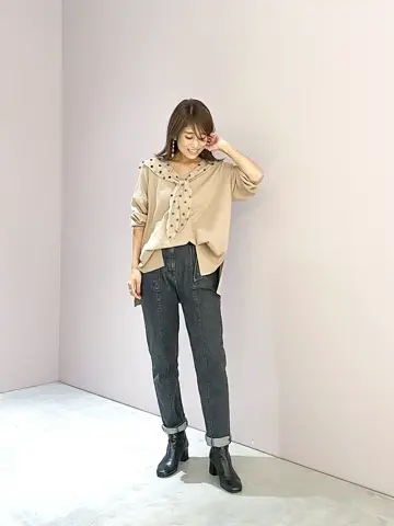 ORIGINATED IN GRACE CONTINENTAL yukimi yonee コーディネート画像