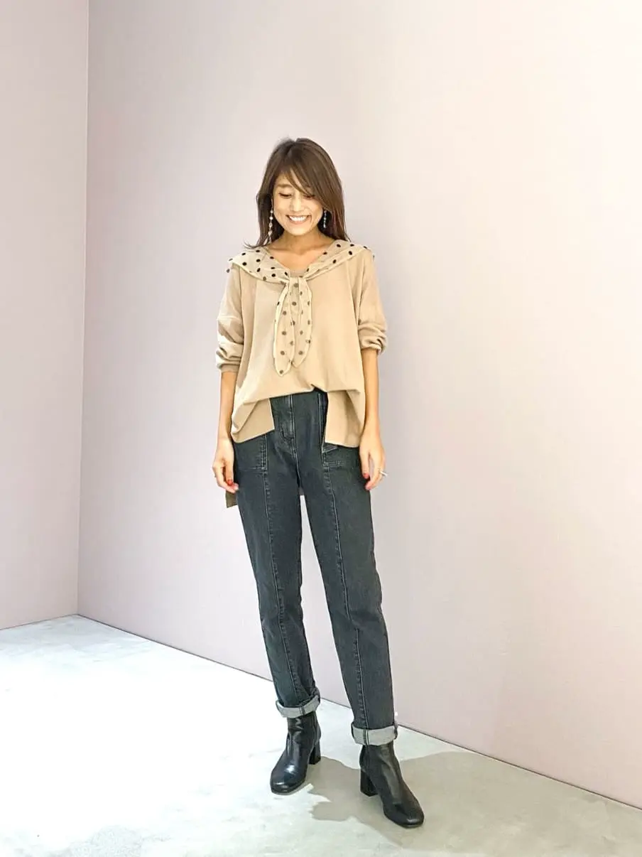 ORIGINATED IN GRACE CONTINENTAL yukimi yonee コーディネート画像