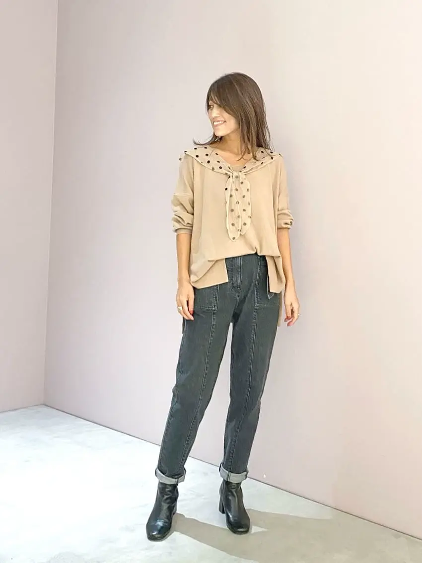 ORIGINATED IN GRACE CONTINENTAL yukimi yonee コーディネート画像