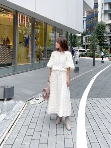 ORIGINATED IN GRACE CONTINENTAL yukimi yonee コーディネート画像