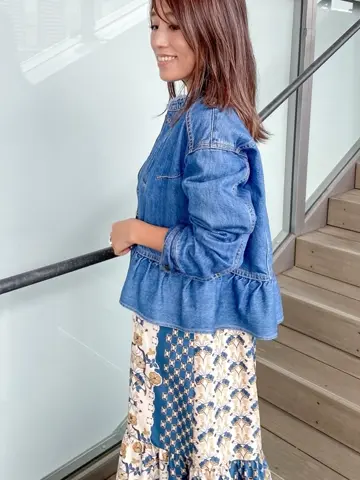 ORIGINATED IN GRACE CONTINENTAL yukimi yonee コーディネート画像