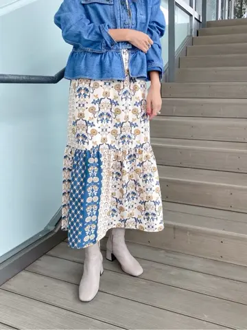 ORIGINATED IN GRACE CONTINENTAL yukimi yonee コーディネート画像